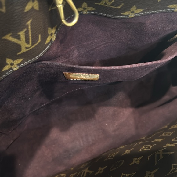 Authentic Louis Vuitton Montaigne Handbag Monogram Canvas GM Brown+ COA - Picture 13 of 16